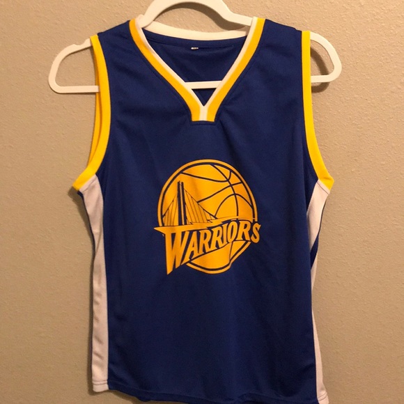 STEPH CURRY KIDS JERSEY WITH AUTOGRAPH - Picture 1 of 4